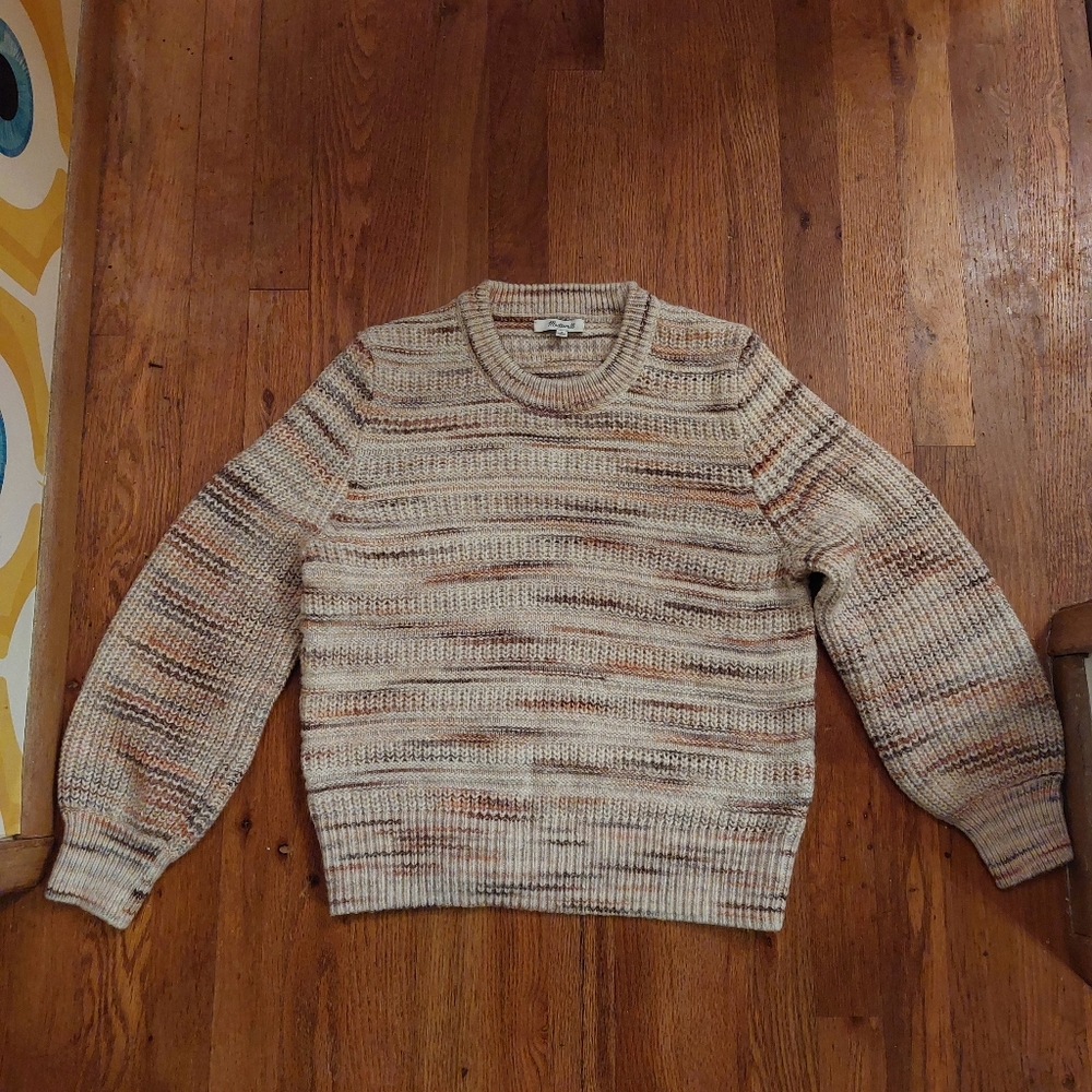 Striped Cream Sweater - Picture 4 of 4